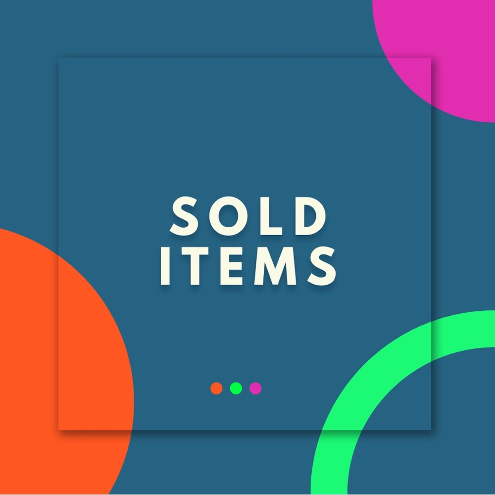 🩷SOLD/SOLD OUT 🟢🟠- items below this point are sold out!!